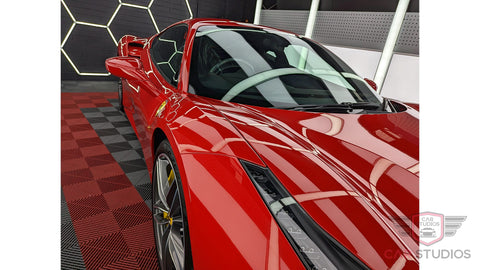 Beautiful Ferrari 488 at car studios GTB