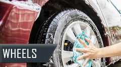 Cleaning Car wheel with car studios wheel Care Products