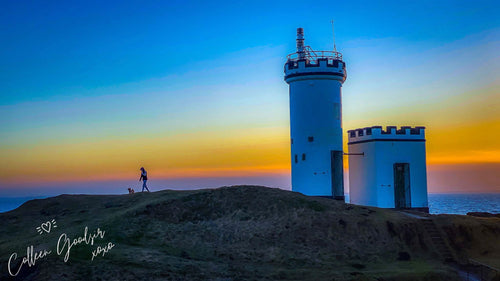 Elie Ness Light House Sunset