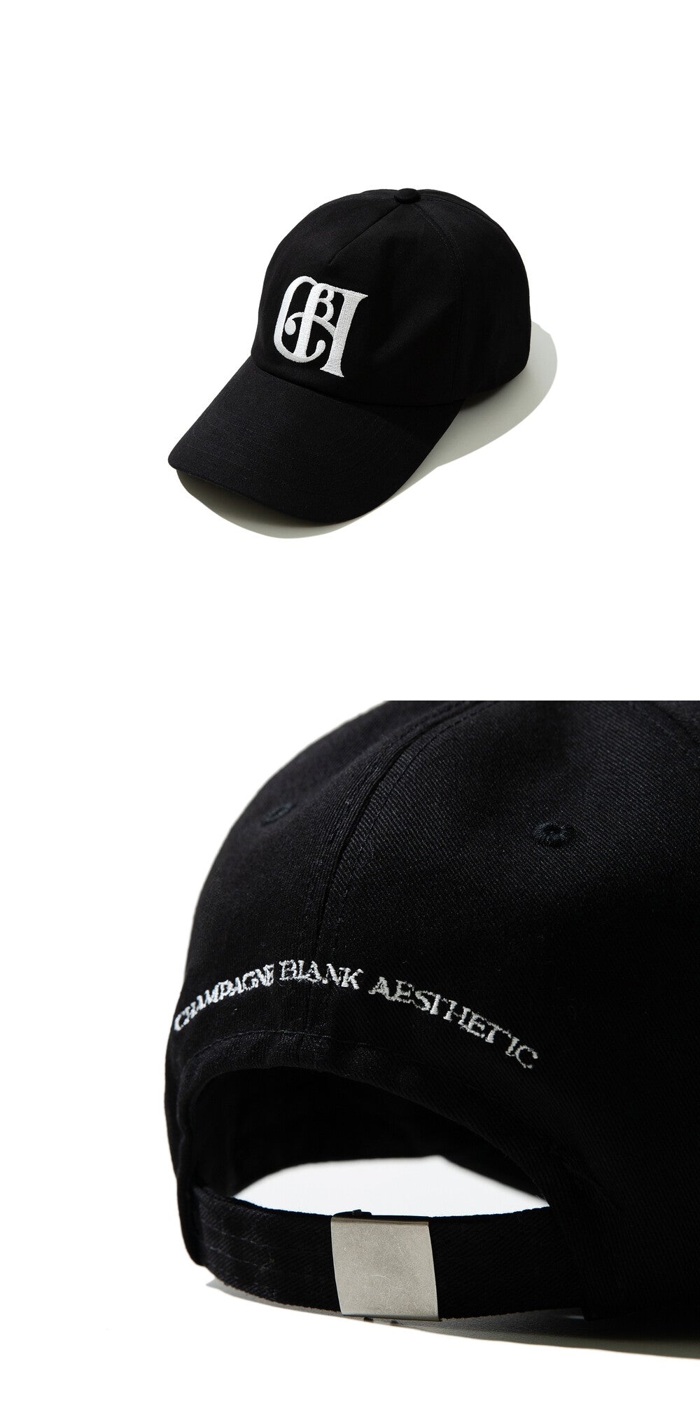 Logo ball cap Black