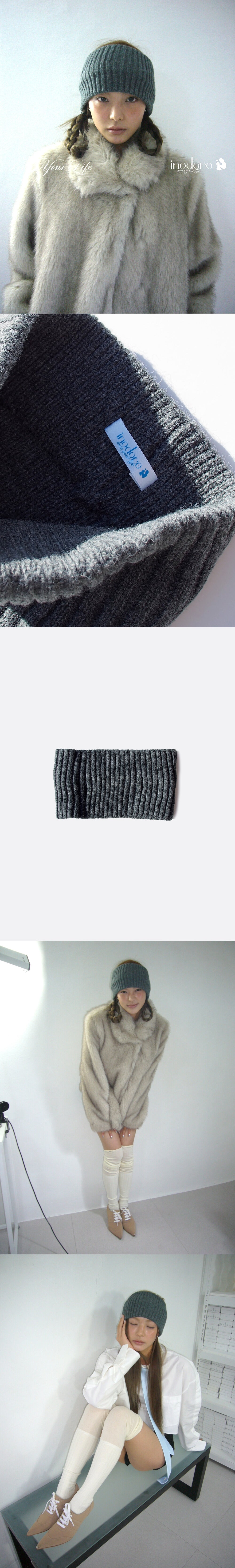 Pupa hair band _ grey