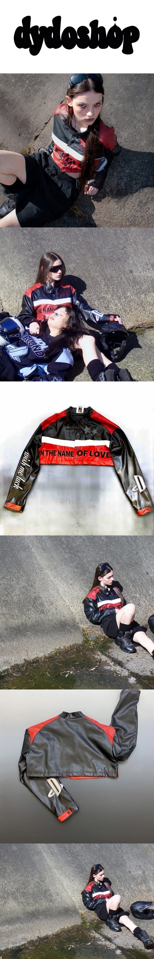 LOVE DIVE LEATHER JACKET