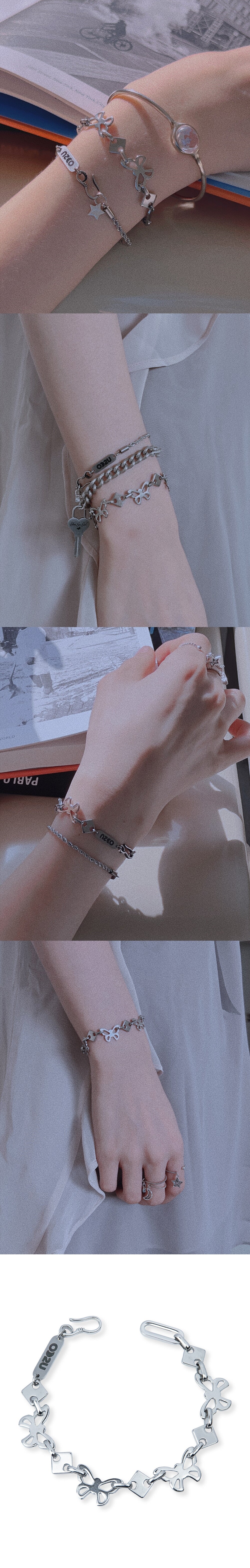 BUTTERFLY LINK BRACELET