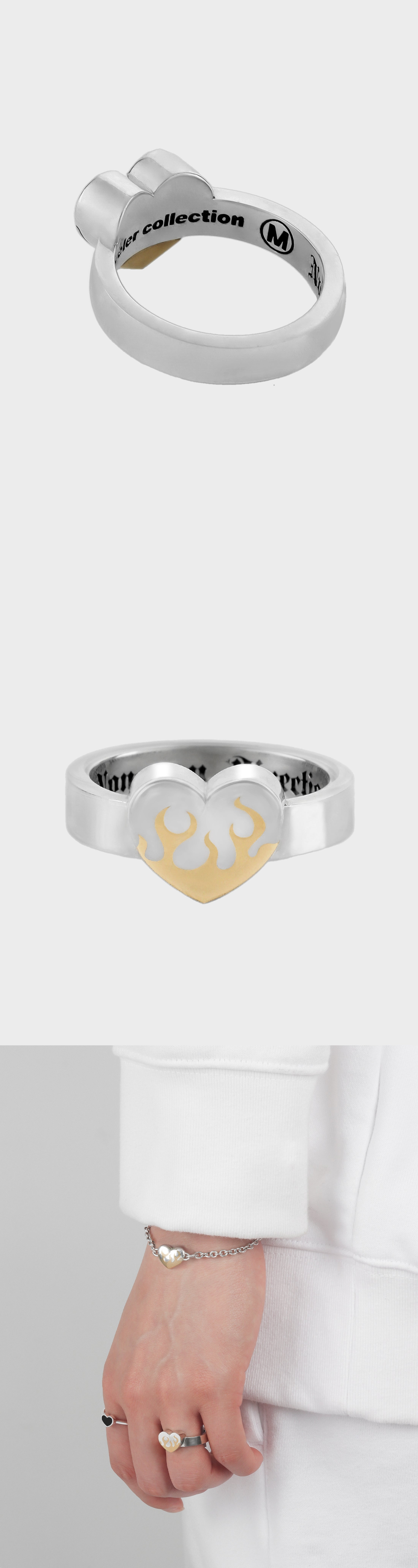 FLAME LOVE RNG(BRASS) SILVER925