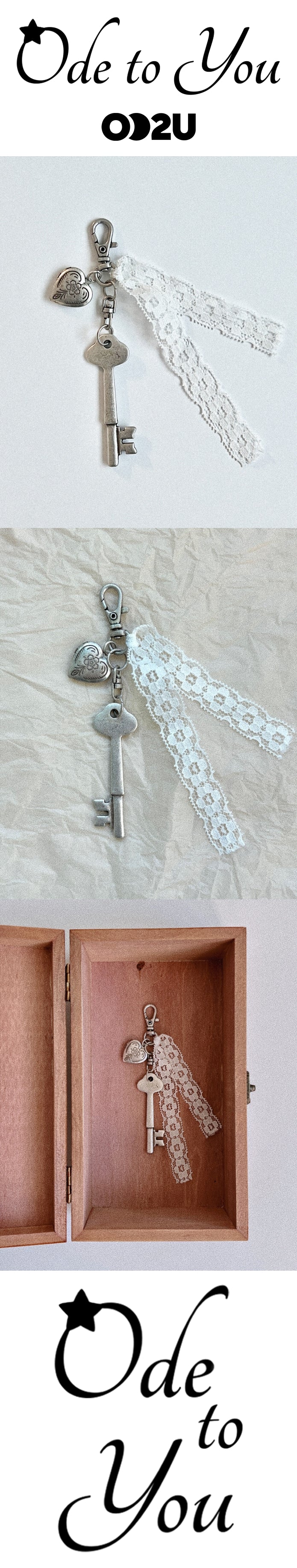 TIME CAPSULE KEYRING (Silver)