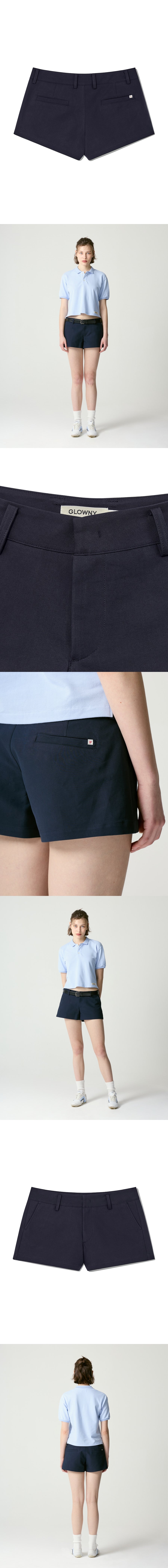 GENTLE MICRO SHORTS (NAVY)