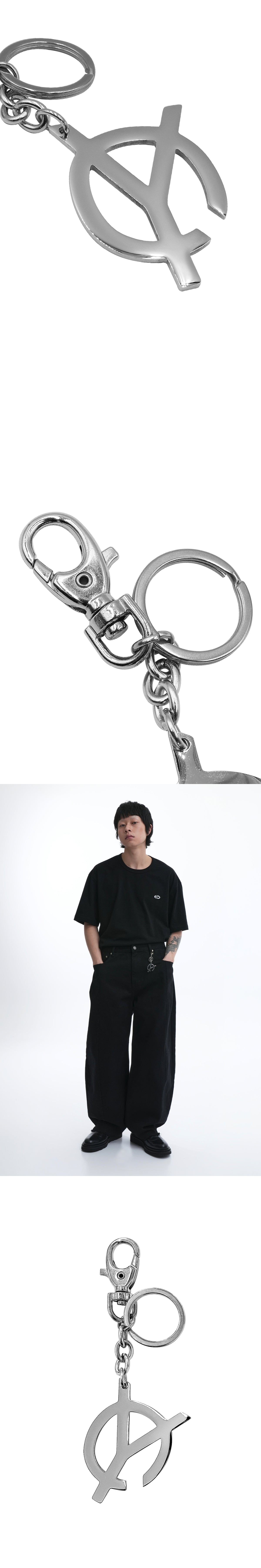 OY LOGO KEYRING