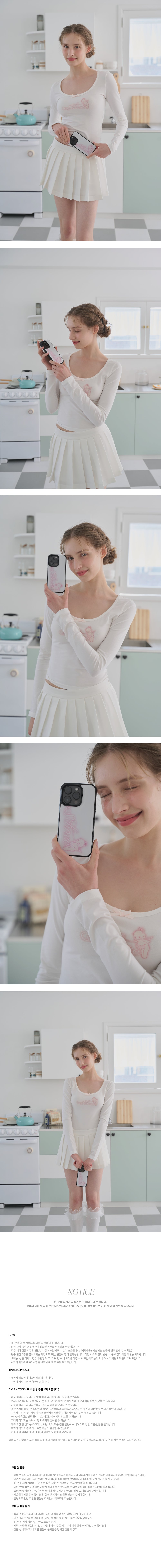 Schnee Angel Baby phone case - Pink