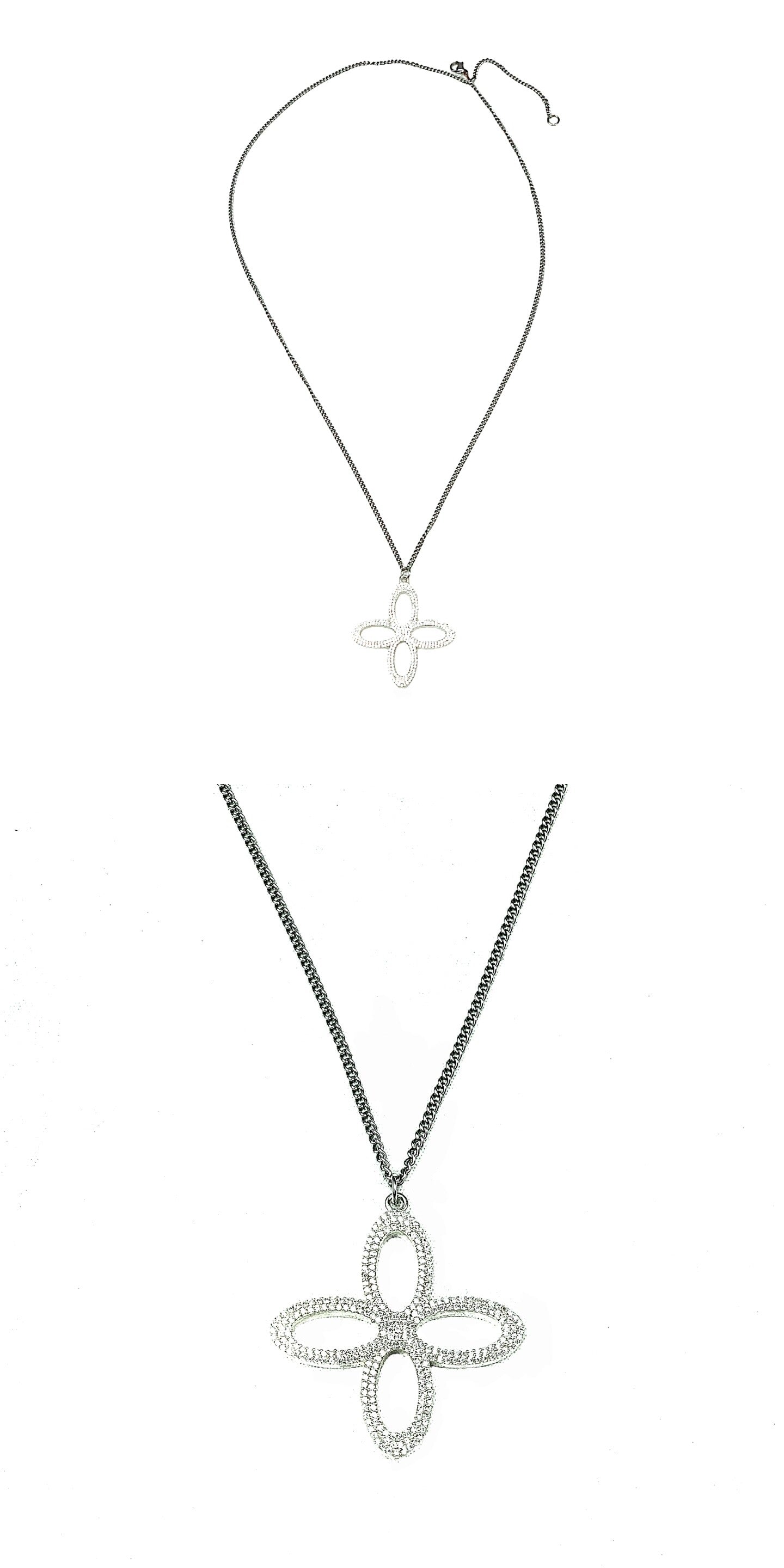 surgery ice clover logo necklace
