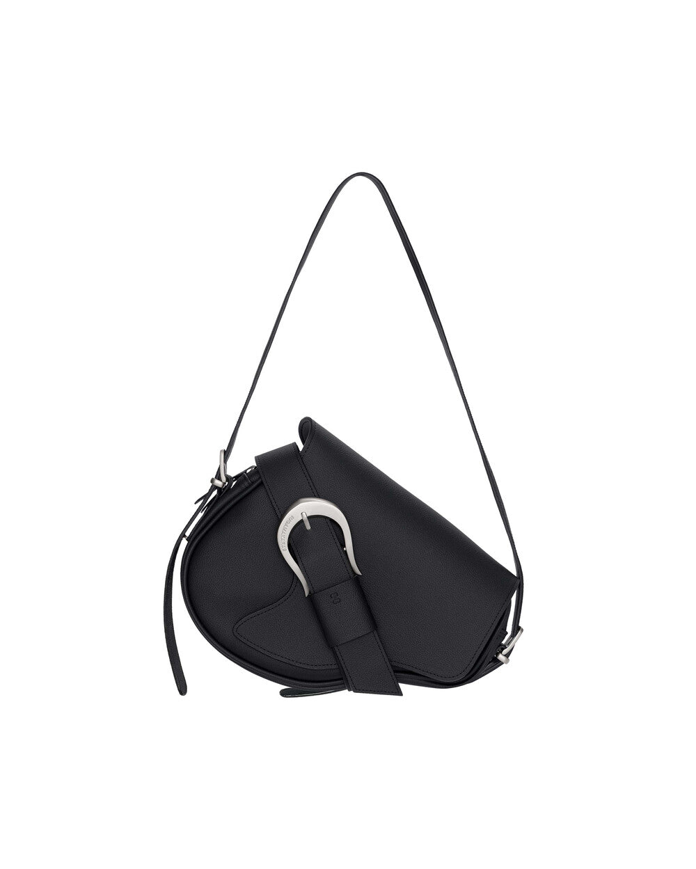 SSY] Seasonless WIDTH SQUARE LEATHER MINIMAL BAG BLACK – SellerWork