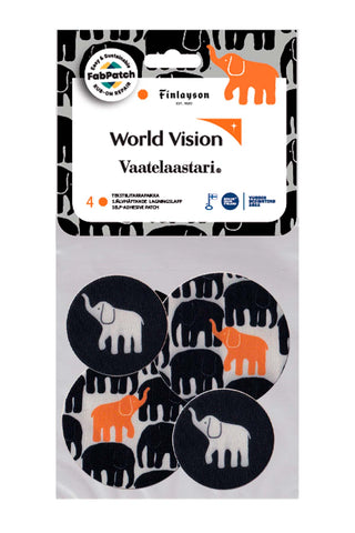 World Vision Vaatelaastari FabPatch