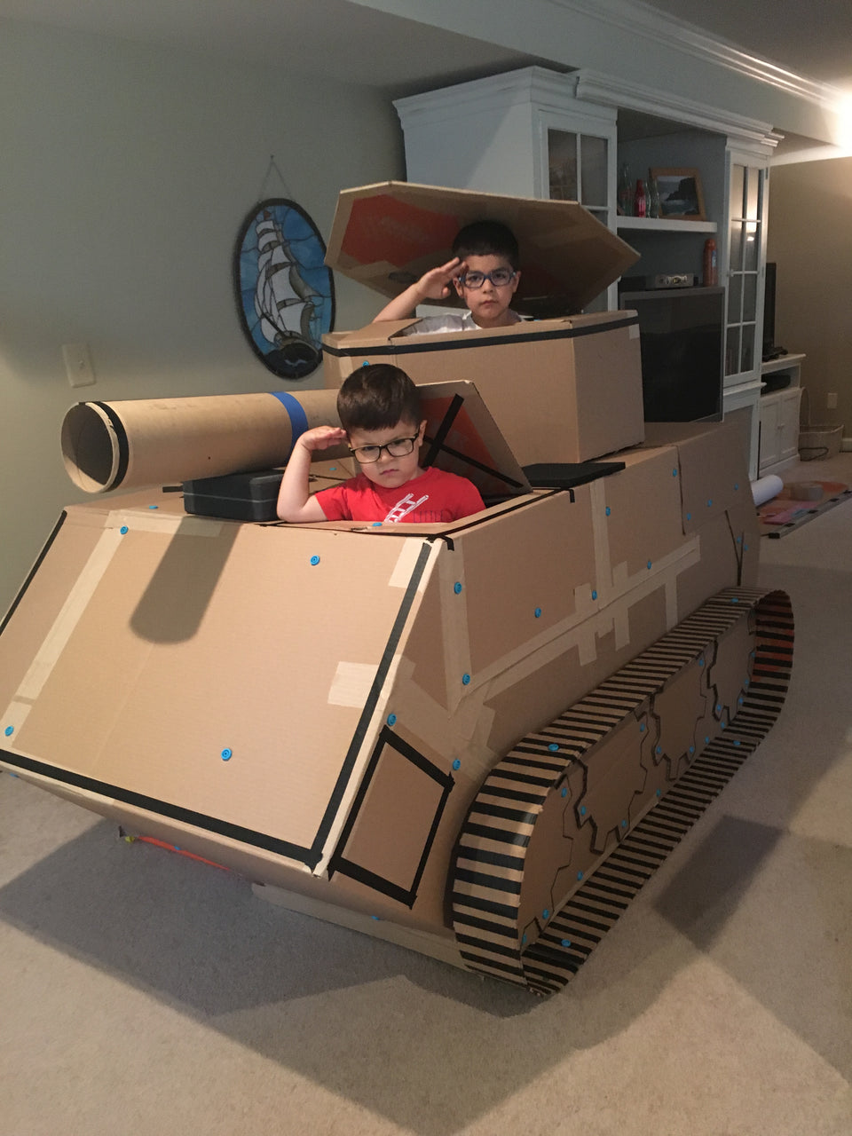 Tank you for your Service – Makedo Hub