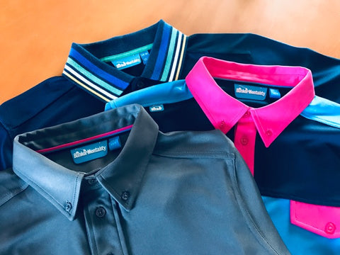 Bunker Mentality Golf Shirt Collars