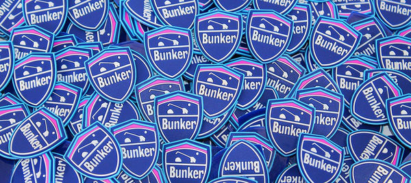 Bunker Mentality Silicone Shield Badge Branding 