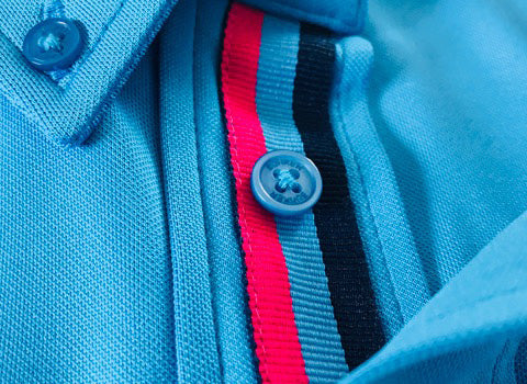 Bunker Mentality Frank Golf Shirt - Close Up Details