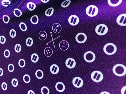 Bunker Mentality Spot Golf Shirt - Close Up Details