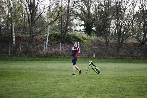 Luke Willett - Speed Golf Challenge - Fairway Shot