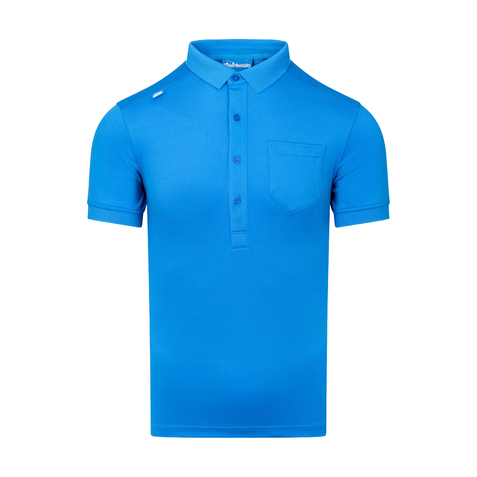 Bunker Mentality Cmax Jack Blue Golf Shirt | Golf Polo Shirts & Tops