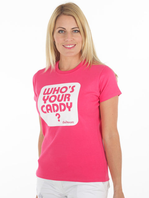 hot pink ladies golf shirts