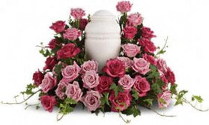 Bed of Roses Urn Wreath