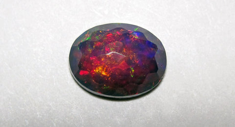 Ethiopian Black Opal from Stayish Mine, Wollo Province. Image by James St. John