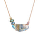 Aphrodite Boulder Opal Gold Necklace-necklace-NIXIN-NIXIN