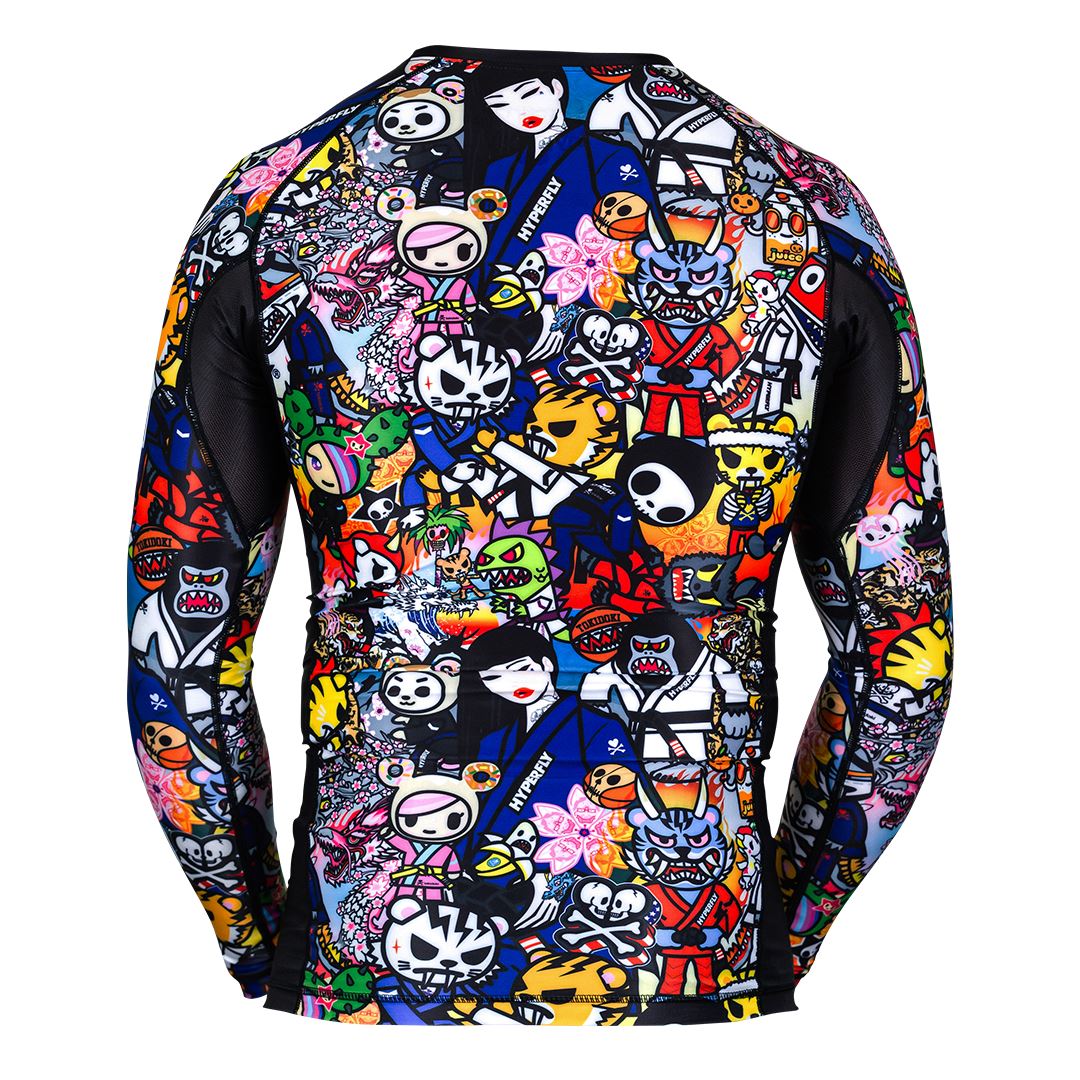 Hyperfly + tokidoki Long Sleeve Rash Guard (Backorder)