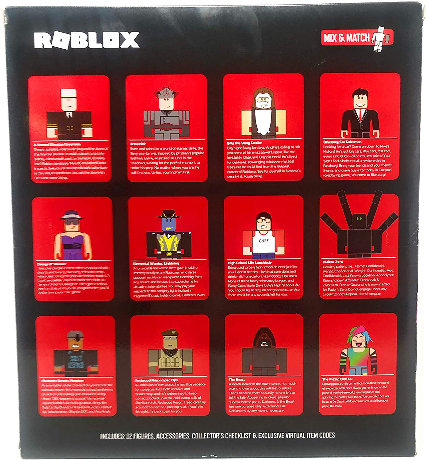 Roblox Series 3 Roblox Classics 20 Piece Set Bargain Box - prisman roblox assassin