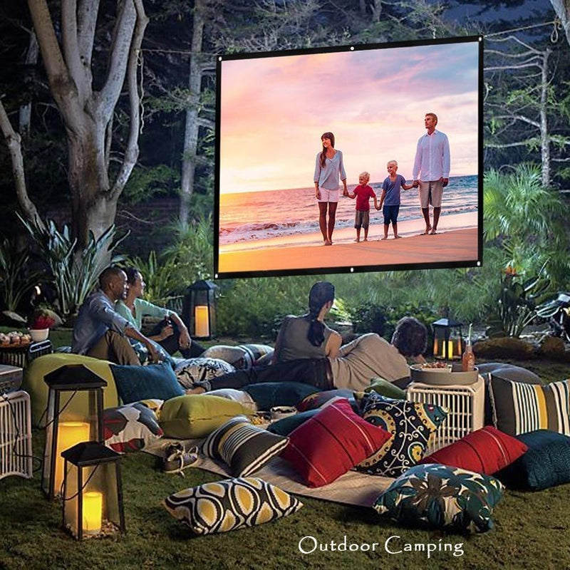 outdoor movie projector