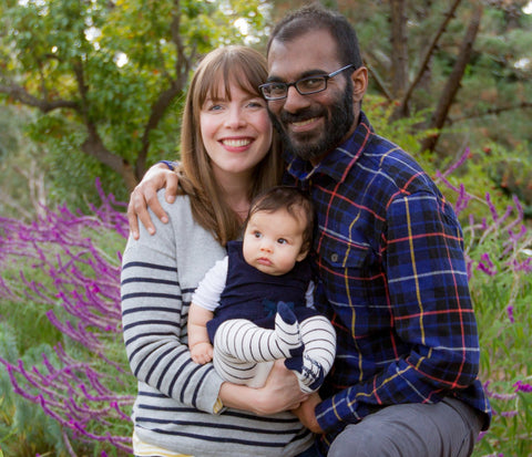 Dr. Paul Kalinithi, Lucy Kalanithi, and their daughter Elizabeth Acadia.