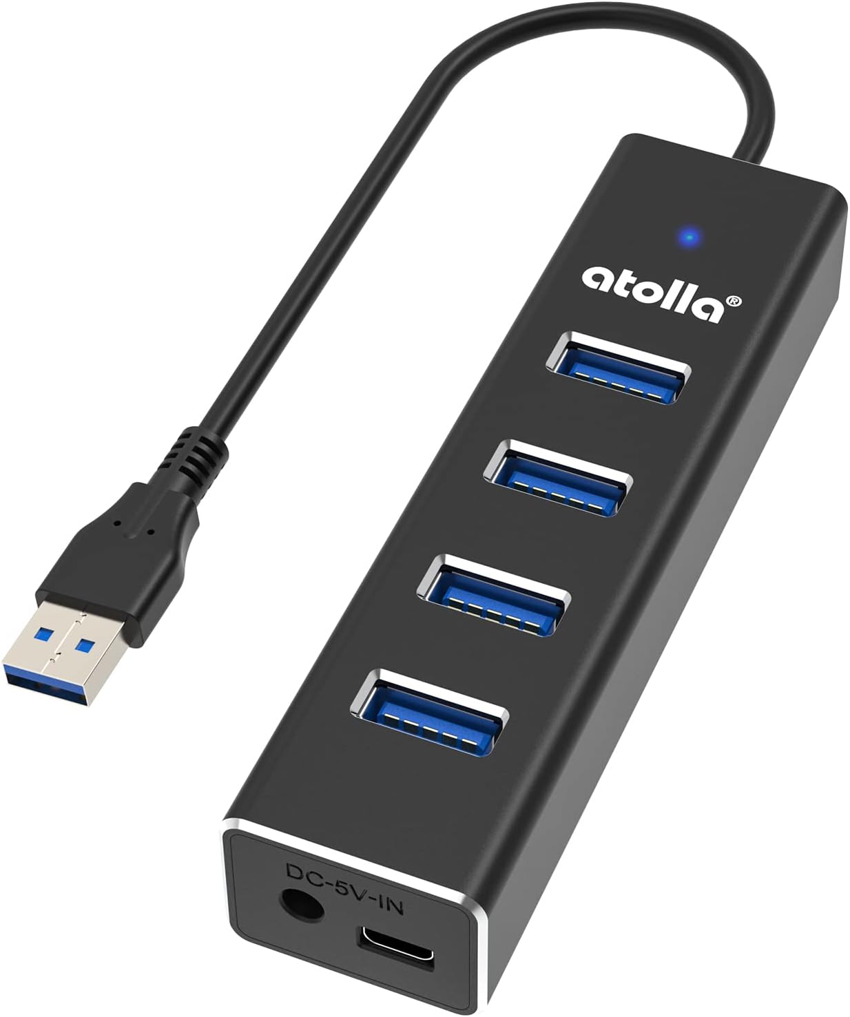 atolla Aluminum Shell 4-Port USB 3.0 Hub(ZH-401)
