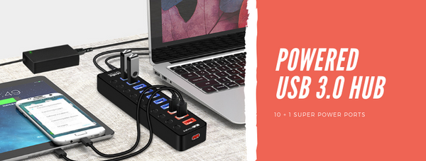 atolla 11-Port USB 3.0 Hub (210)