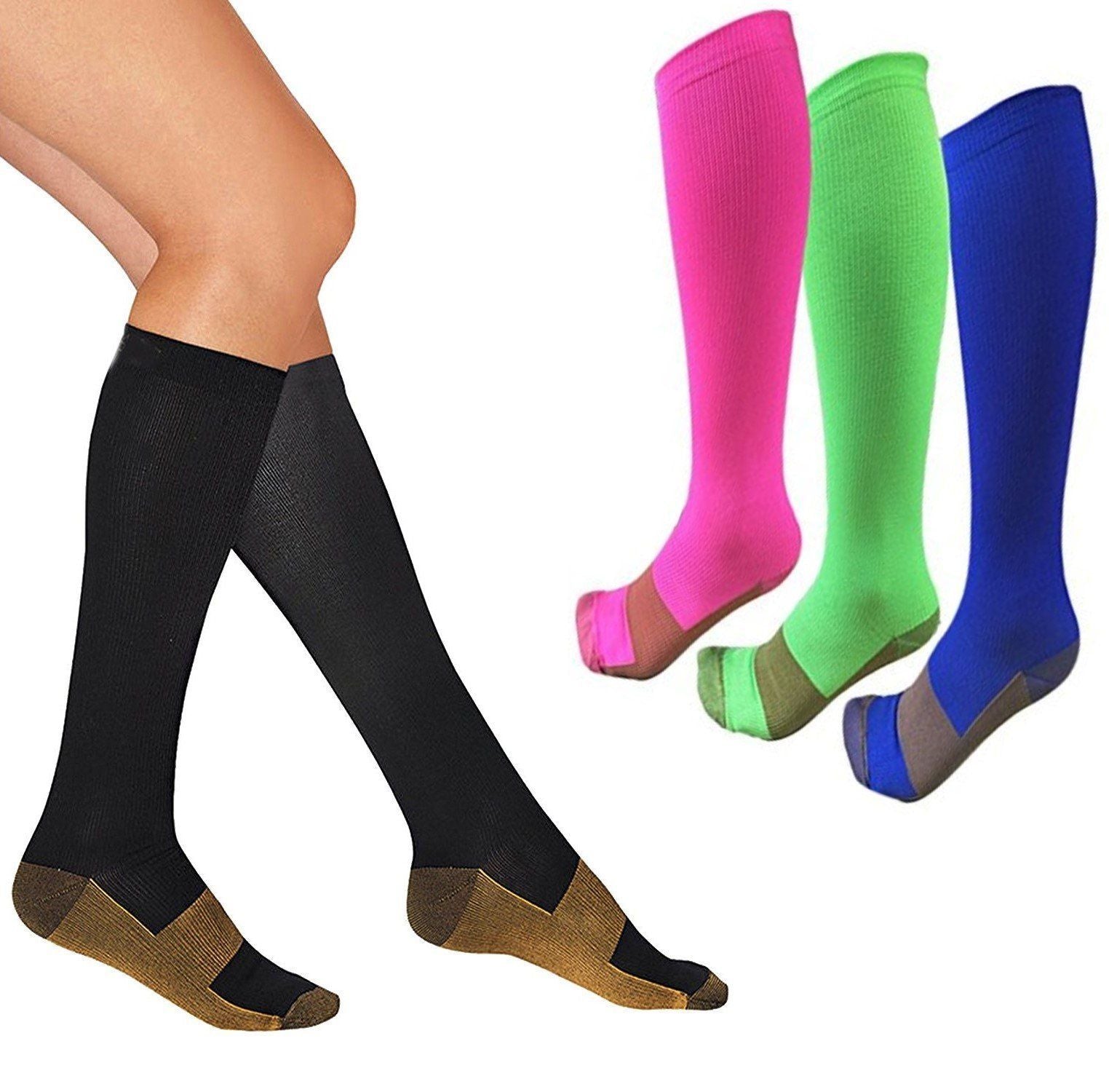 copper fit compression socks