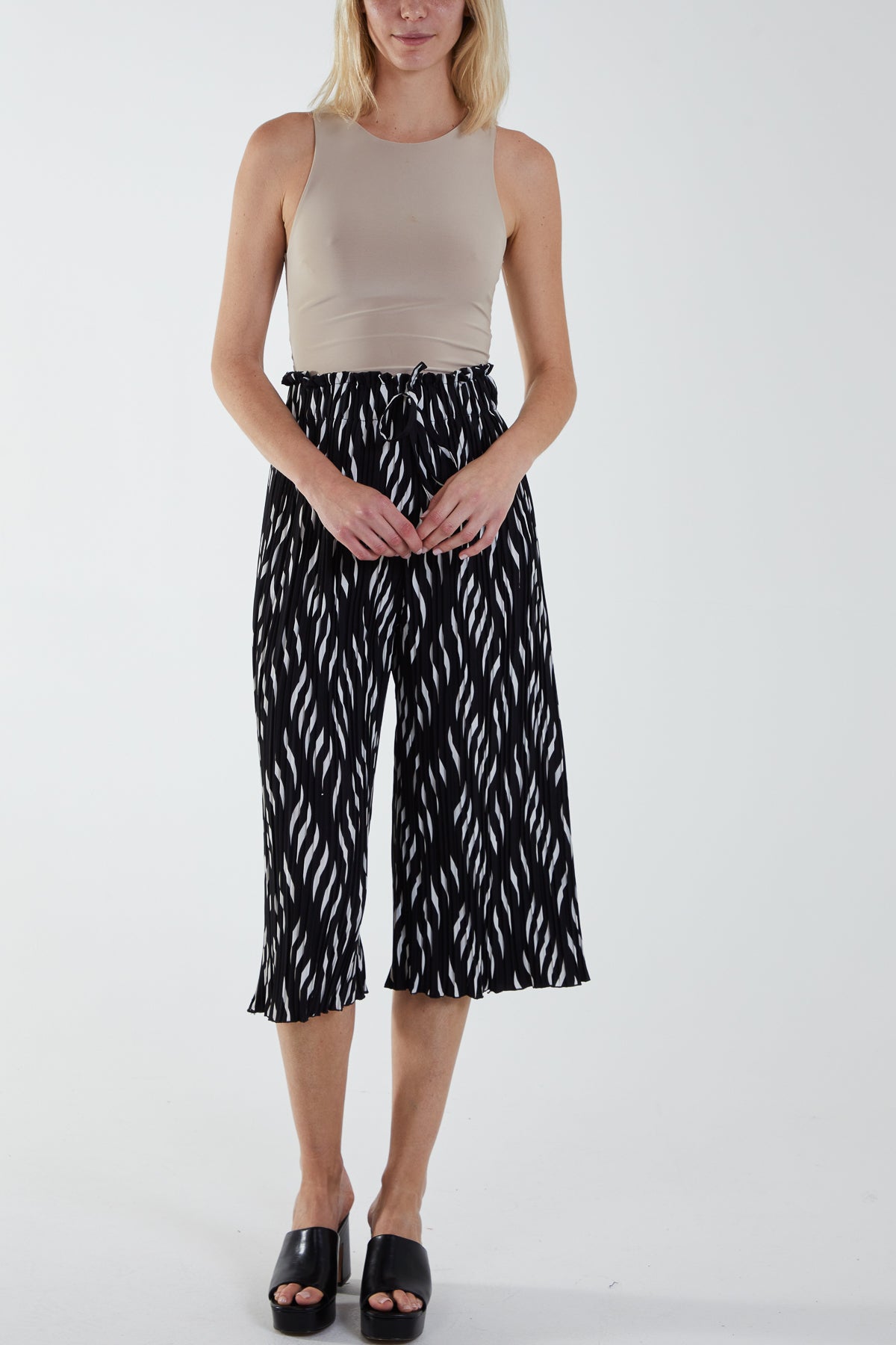 Front Pleat Culottes - ODENTON