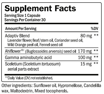 doTERRA Adaptiv Ingredients