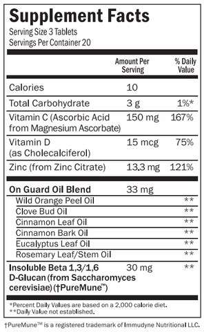 doTERRA On Guard+™ Chewable Tablets – Sunshine Boutique FS