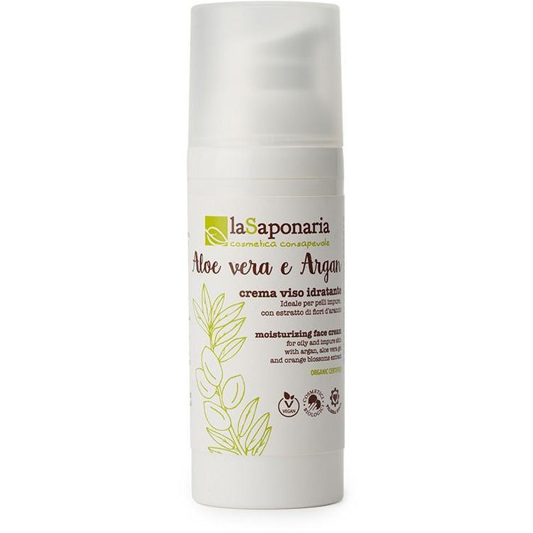 crema viso con aloe vera