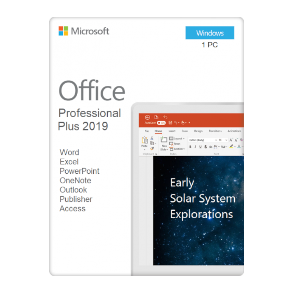 office professional plus 2019 visio