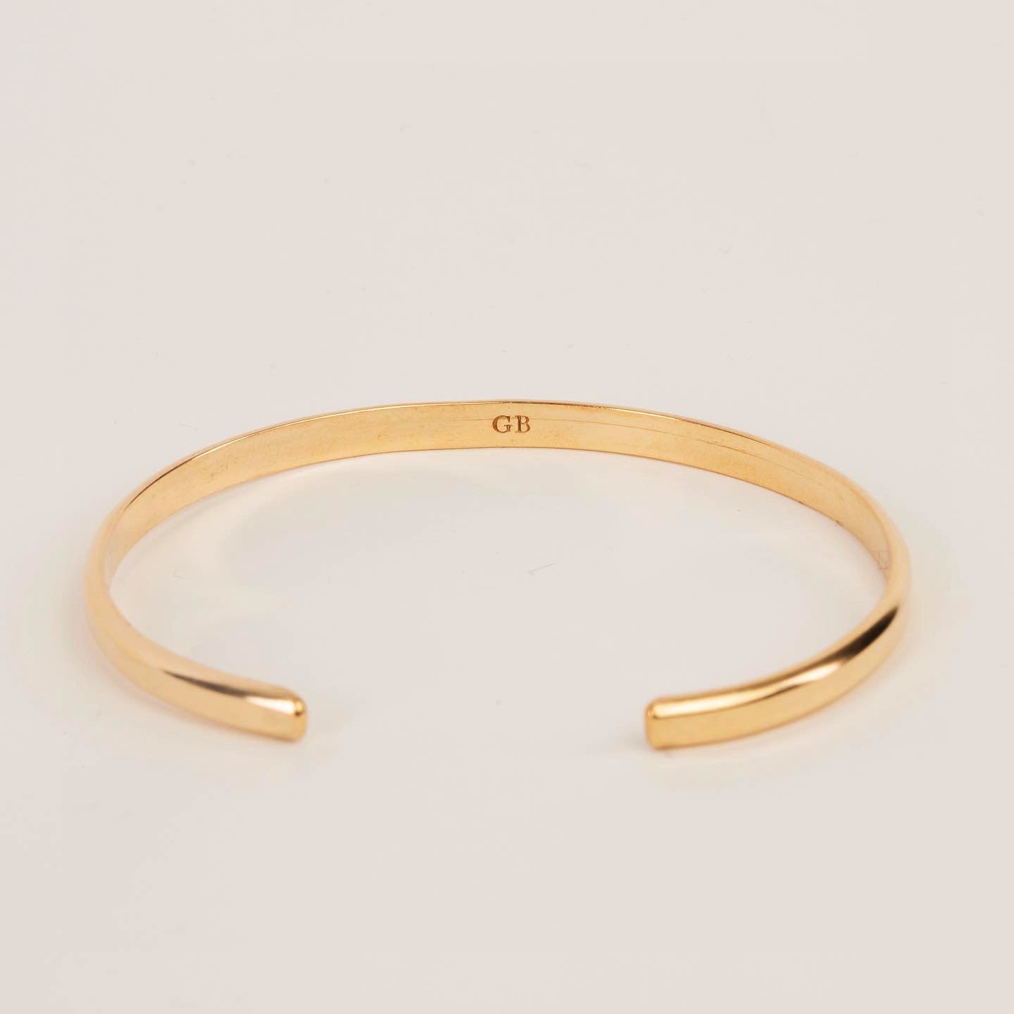 Gwen Beloti Gold Chunky Cuff Bangle Bracelet 1.jpg__PID:e75093ed-f0ab-43b2-9980-04bbd6f05a8d