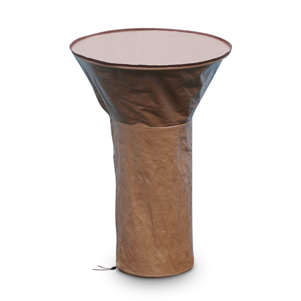 Heater Cover Round Table Top Patio Cover Waterproof, Brown
