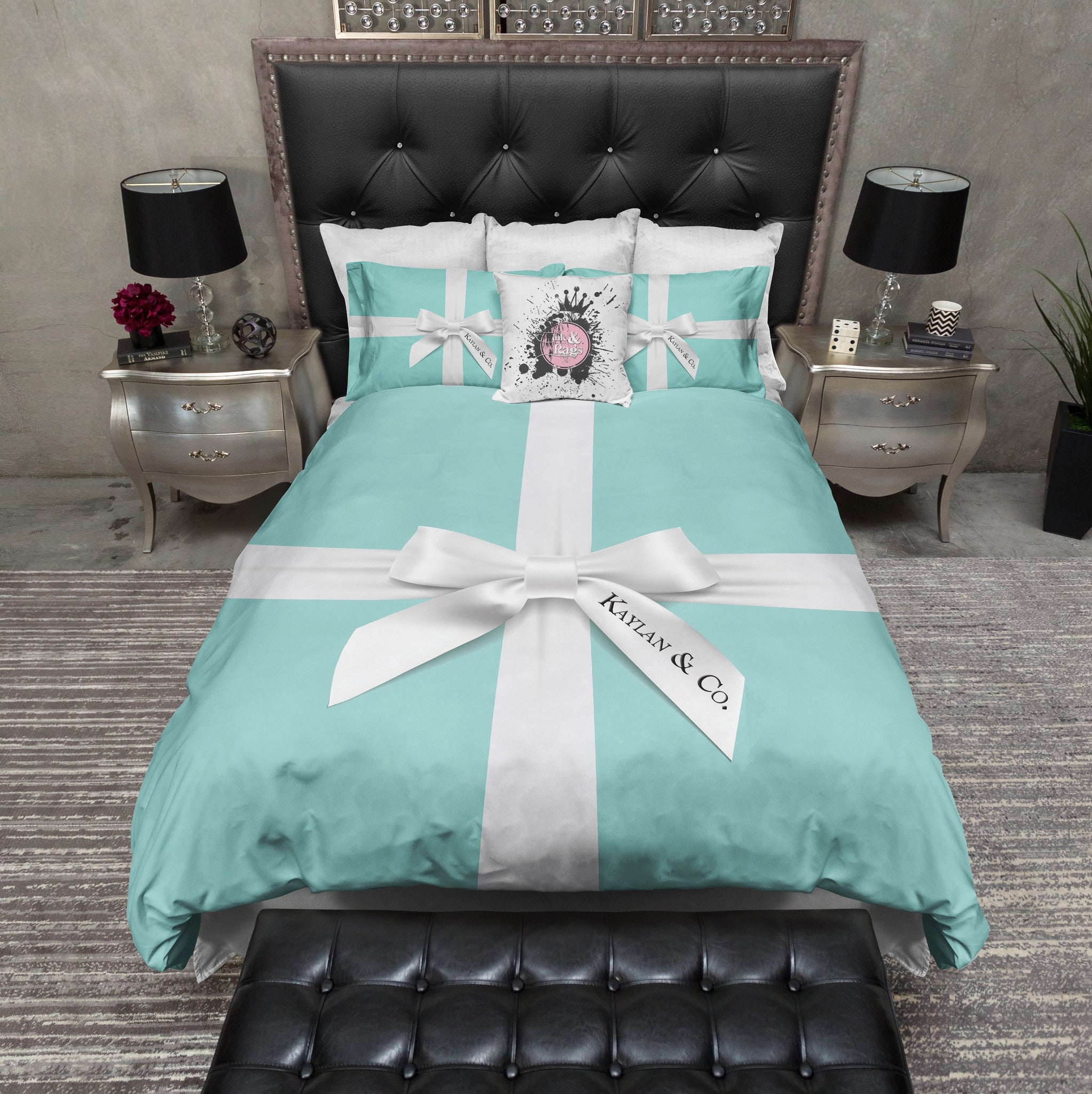 tiffany blue bedding