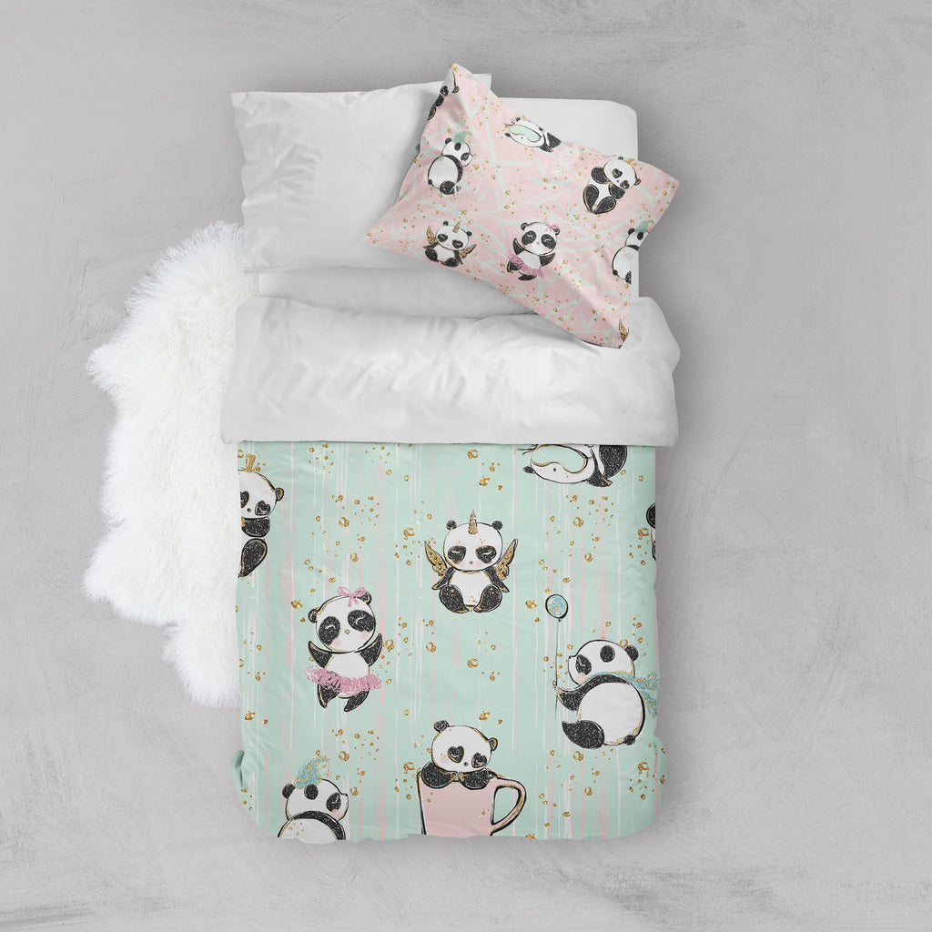 panda nursery bedding