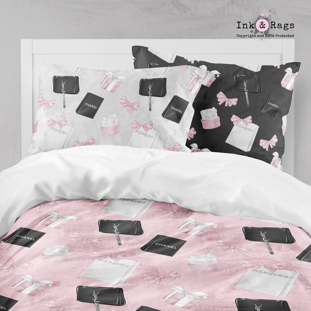 Paris Blue Shopping Spree Fashion Big Kids Bedding Collection – Ink and Rags