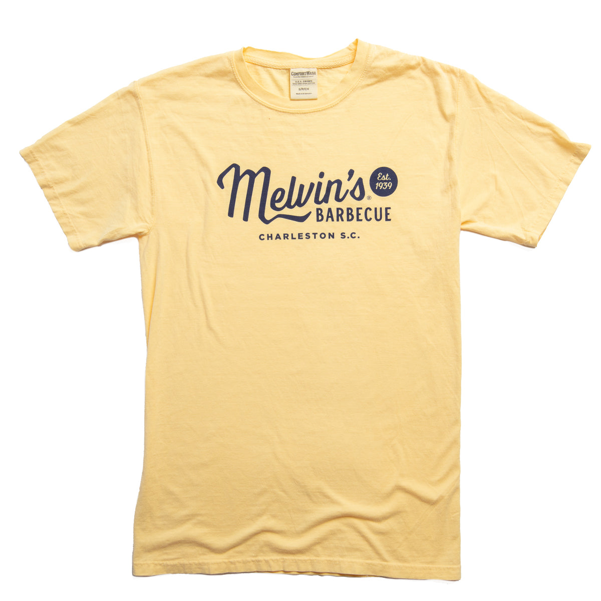 Melvin's Legendary Yellow T-Shirt – Melvins BBQ