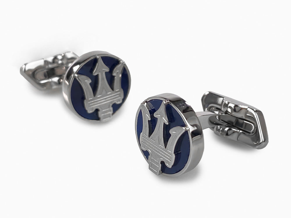 Trident Steel Cufflinks (JM422AVD10) – MaseratiStore