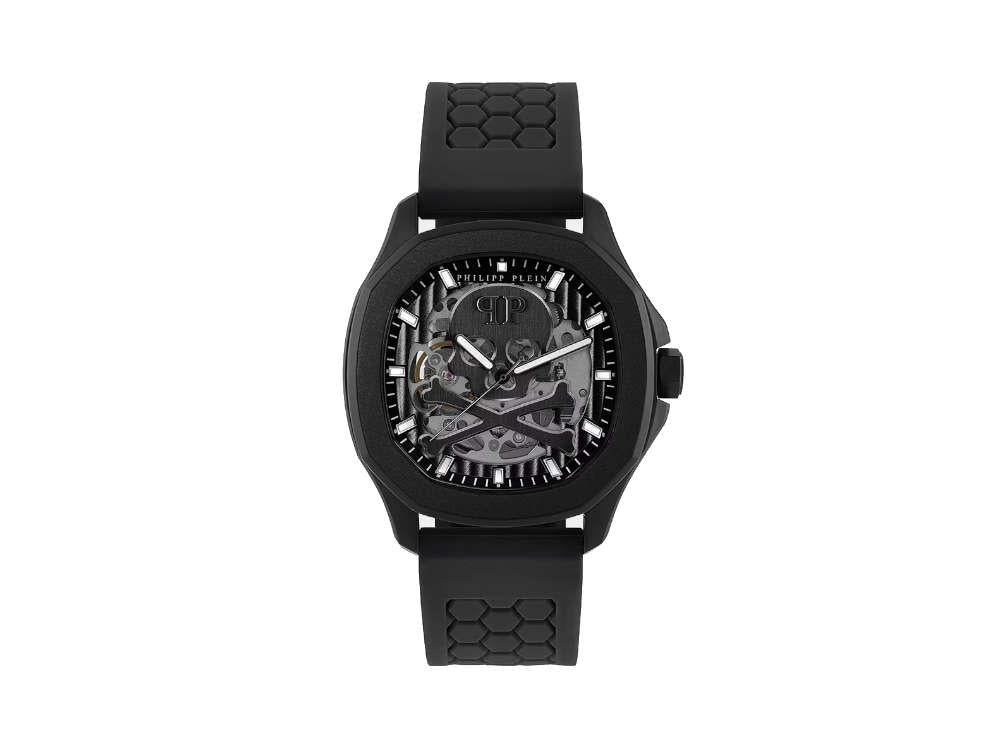 Philipp Plein PLEIN RICH HYPER $PORT / Automatic Black Dial Black Strap  PWUAA0323