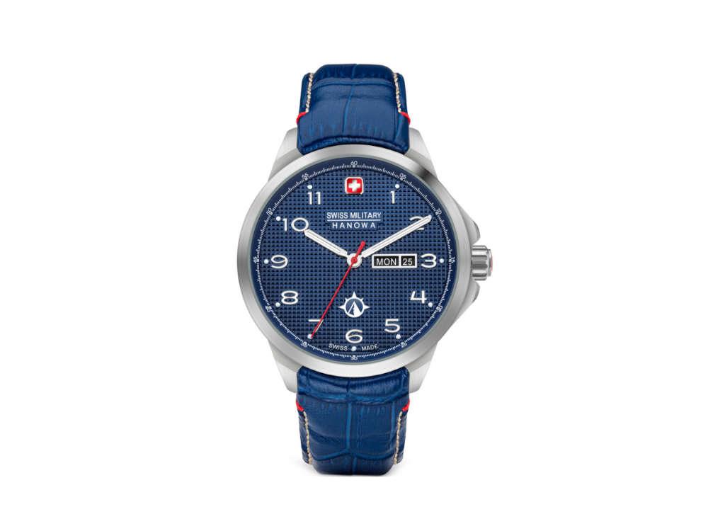 Swiss Military Hanowa Land Puma Quartz Watch, Blue, 45 mm, SMWGB2100301