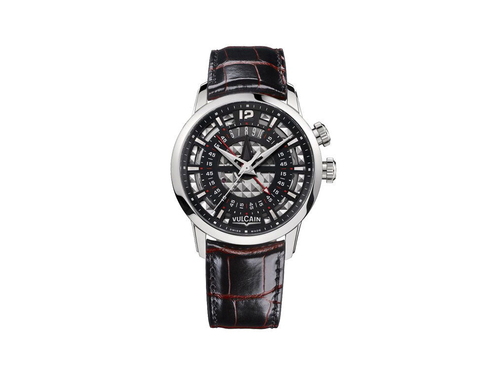 Vulcain Anniversary Heart Manual Watch, V-16, 42 mm, Black, 160128Q35. -  Iguana Sell AU