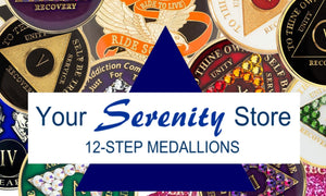 Your Serenity Store Fancy Recovery Medallions Logo
