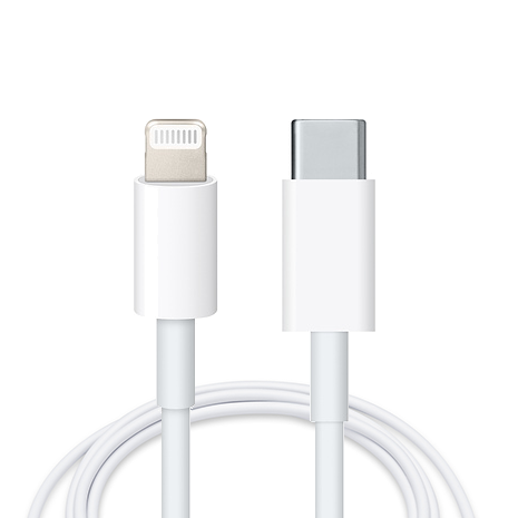 Fast Charger Bundle for iPhone, iPad - Type-C to Lightning Cable (1M)